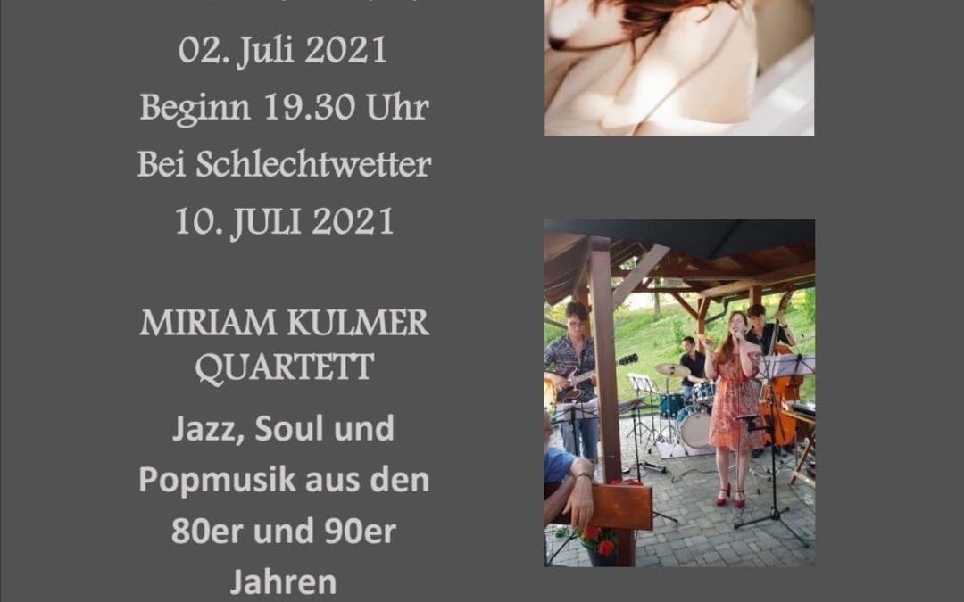 Open-Air Jazz beim Ponigl ,,Miriam Kulmer Quartett“